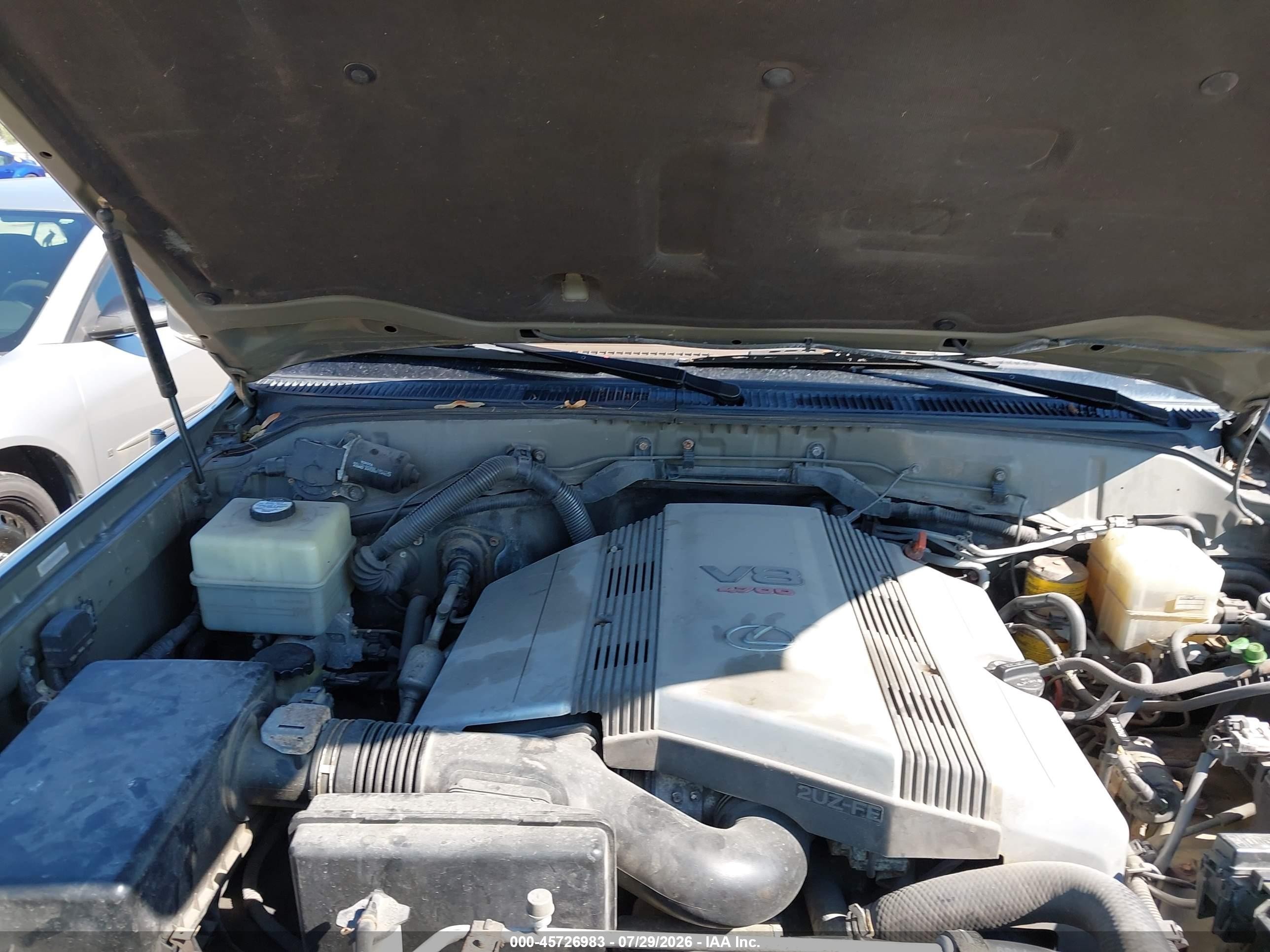 1999 Lexus Lx 470   Gray vin: JT6HT00W1X0041849