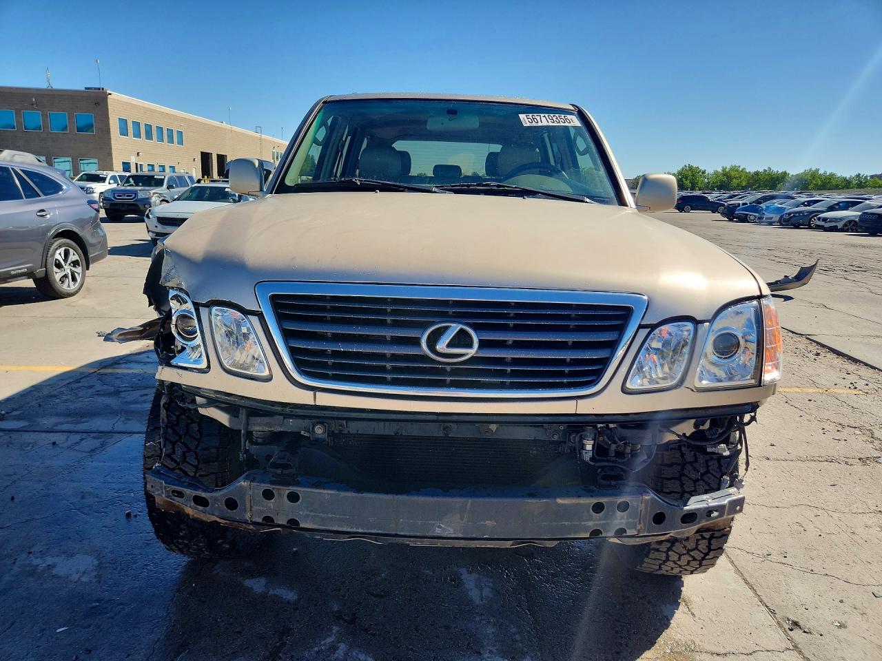 1999 Lexus Lx 470 Gold vin: JT6HT00W1X0054570