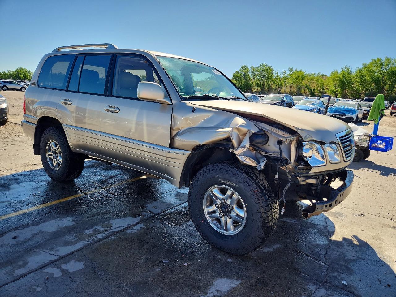 1999 Lexus Lx 470 Gold vin: JT6HT00W1X0054570