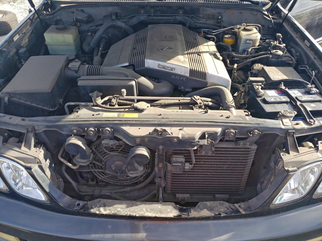 1998 Lexus Lx 470 Черный vin: JT6HT00W2W0007658