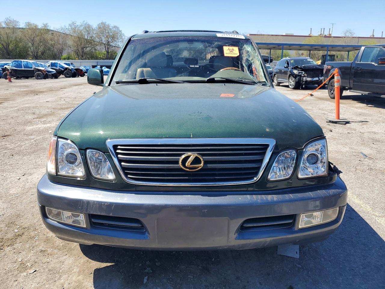 2000 Lexus Lx 470 Green vin: JT6HT00W3Y0106704