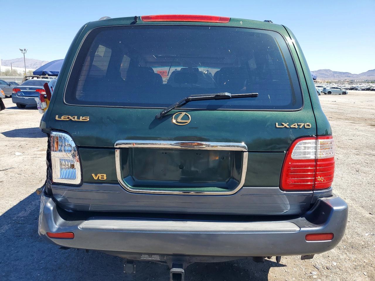 2000 Lexus Lx 470 Green vin: JT6HT00W3Y0106704