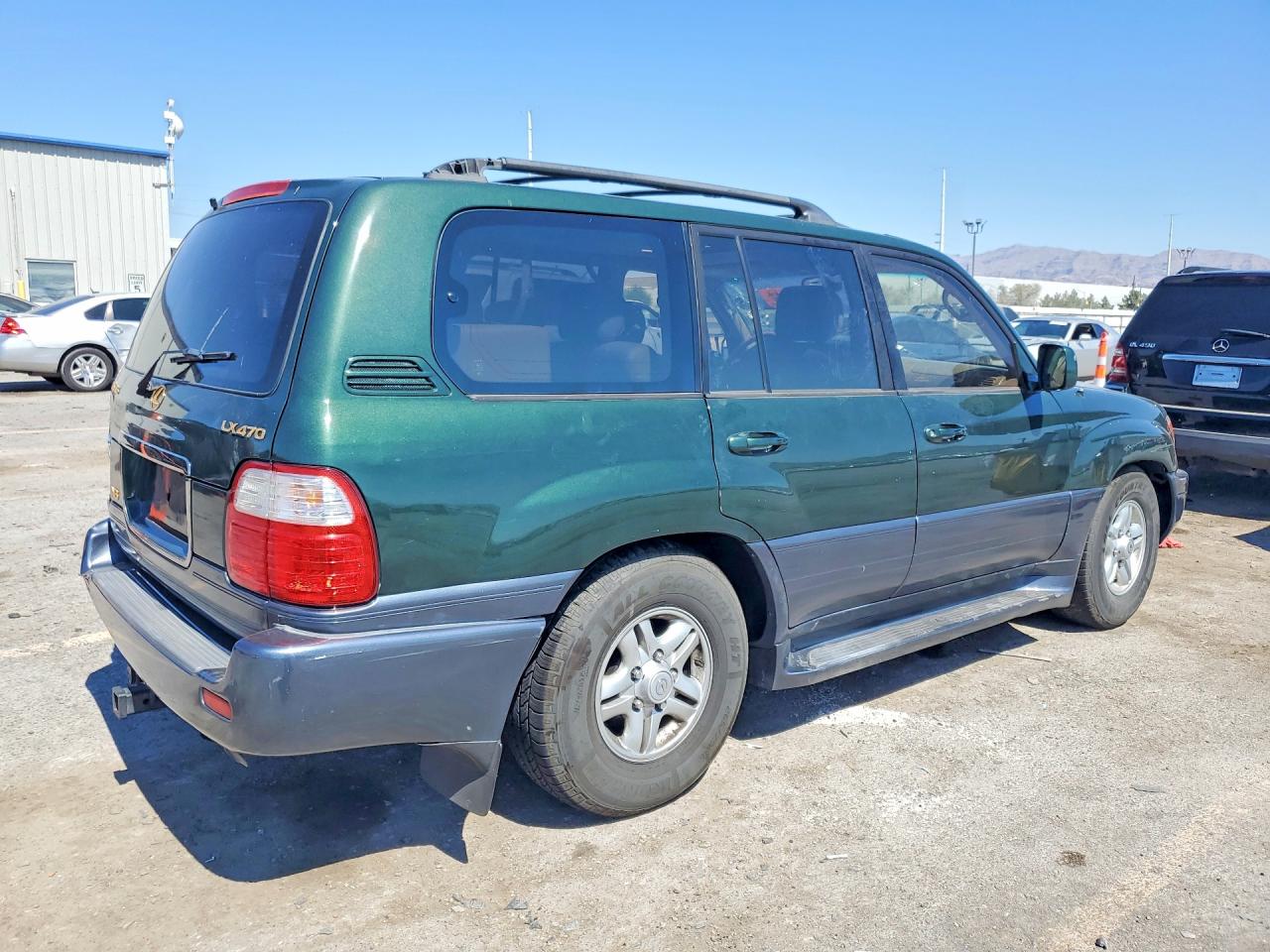 2000 Lexus Lx 470 Green vin: JT6HT00W3Y0106704