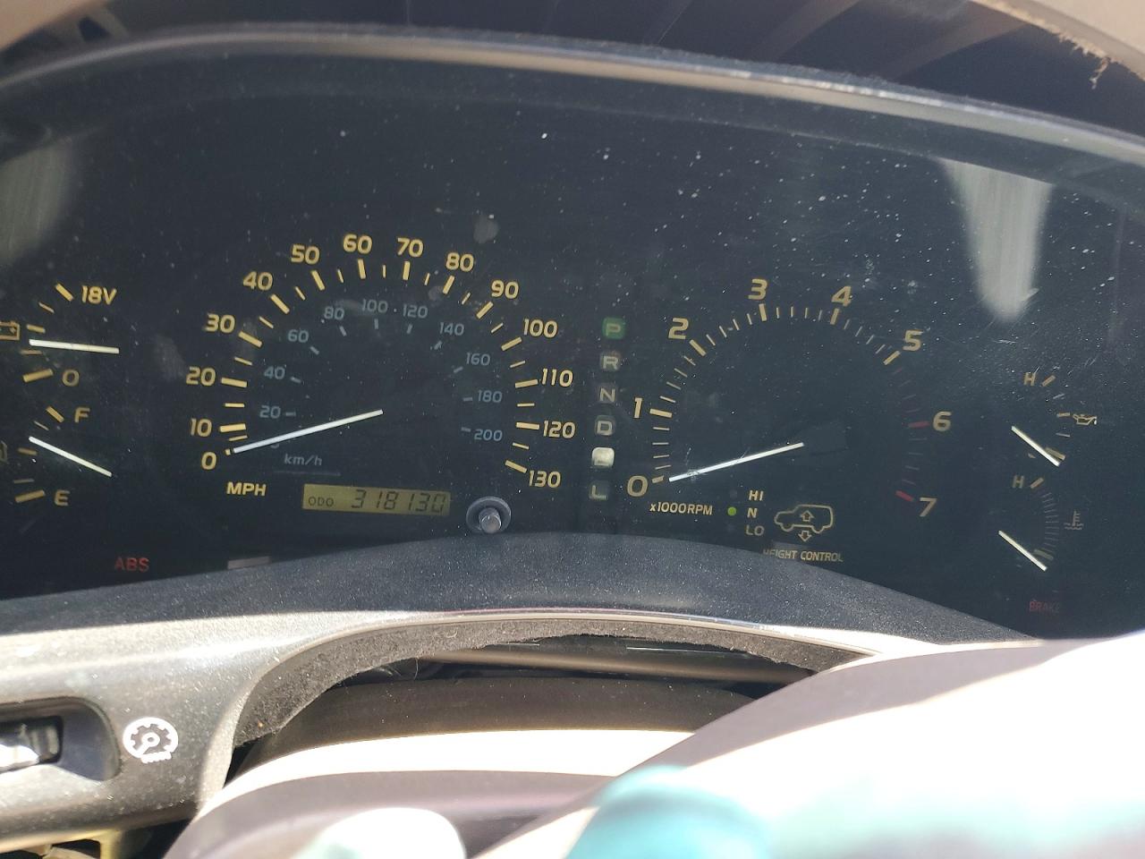 2000 Lexus Lx 470 Green vin: JT6HT00W3Y0106704