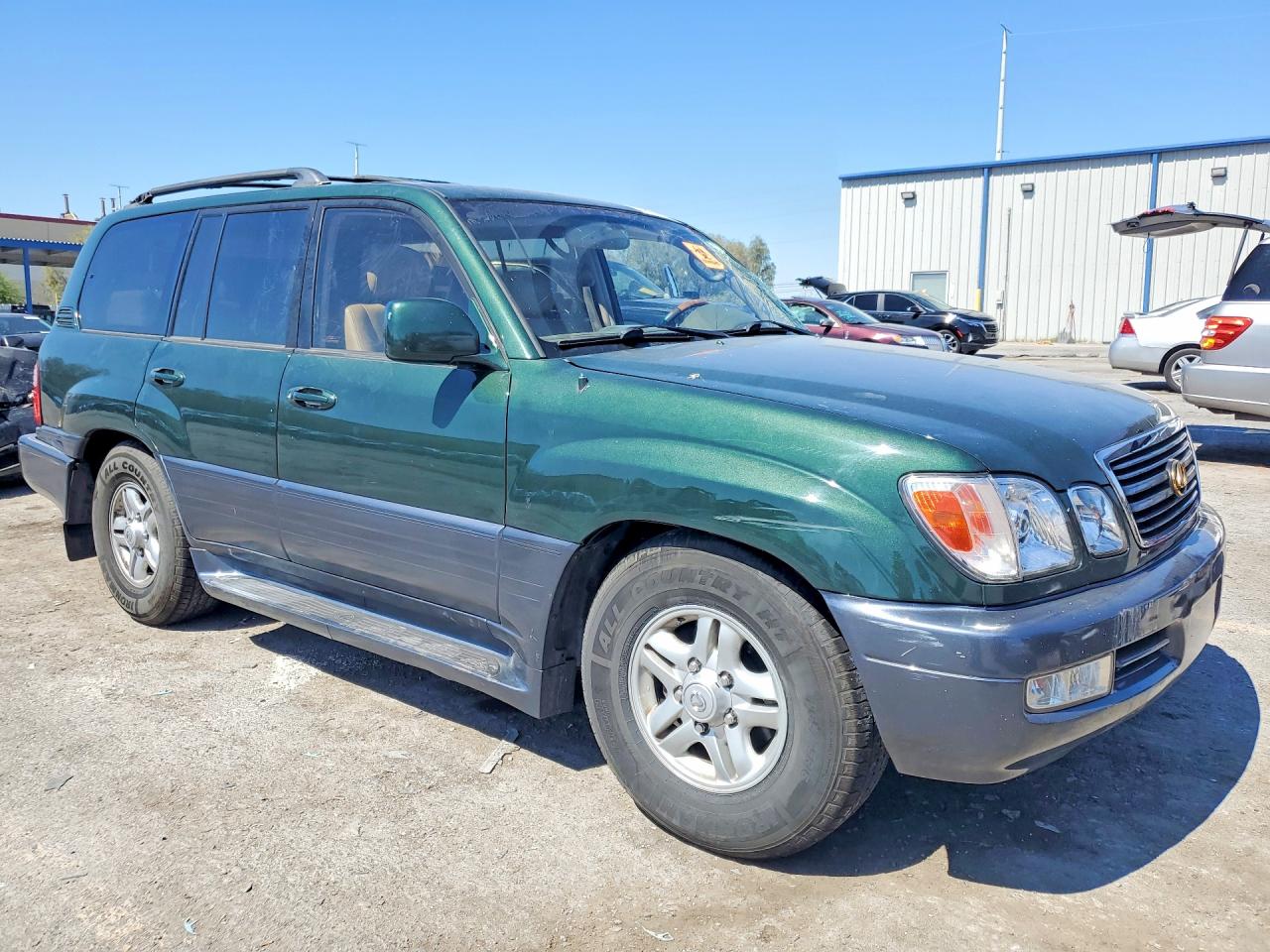2000 Lexus Lx 470 Green vin: JT6HT00W3Y0106704
