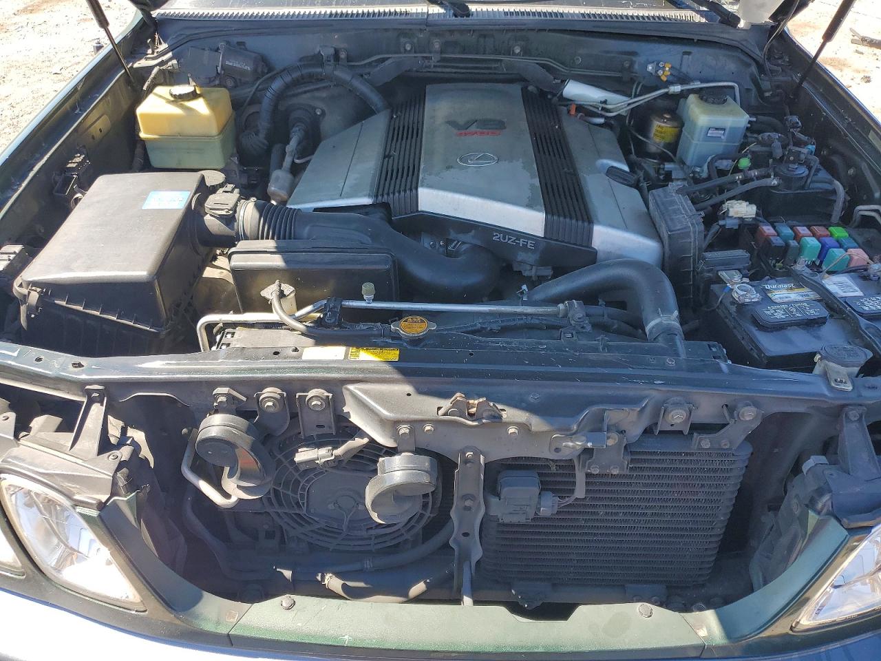 2000 Lexus Lx 470 Green vin: JT6HT00W3Y0106704