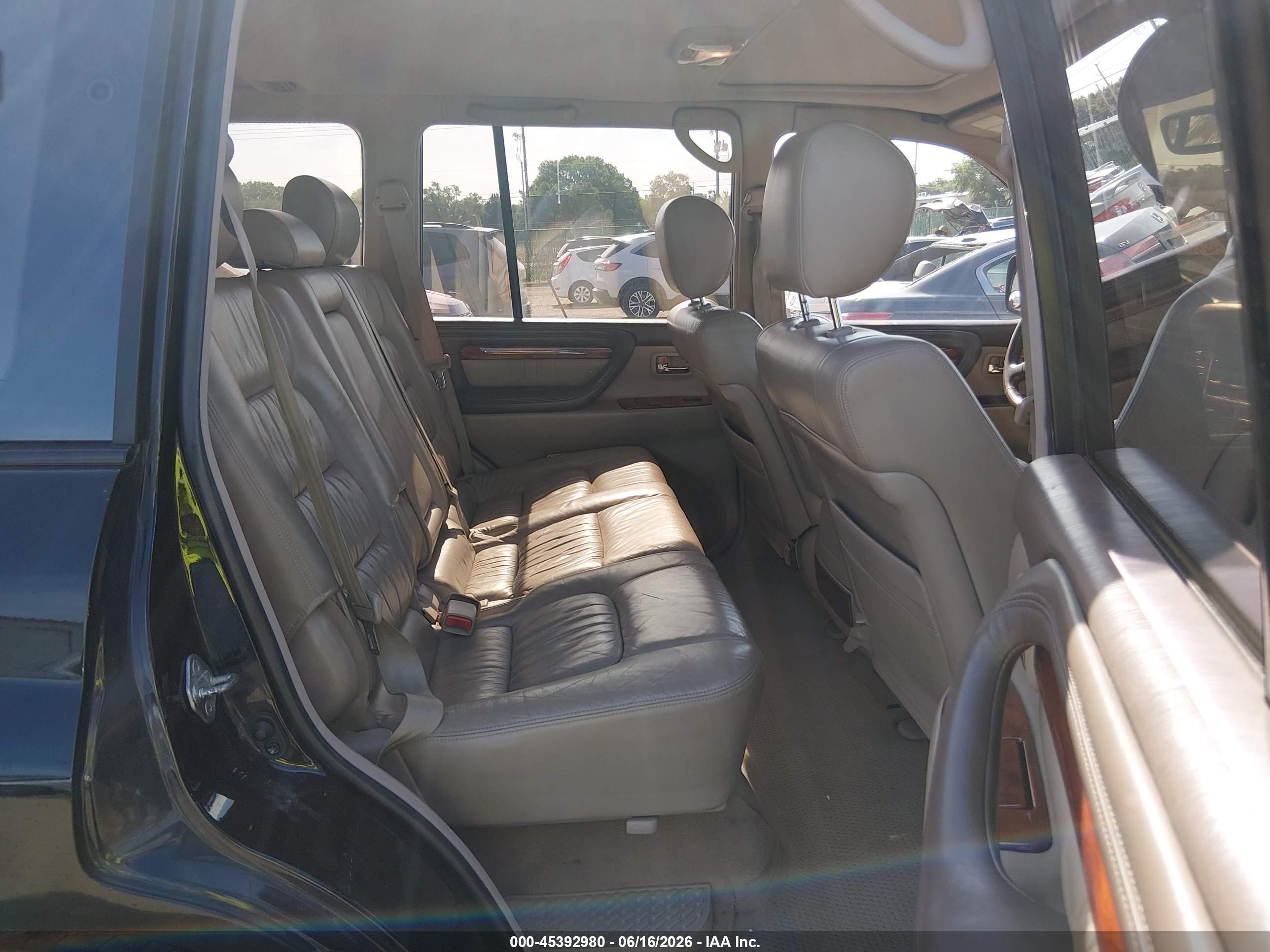 1998 Lexus Lx 470   Черный vin: JT6HT00W4W0010688