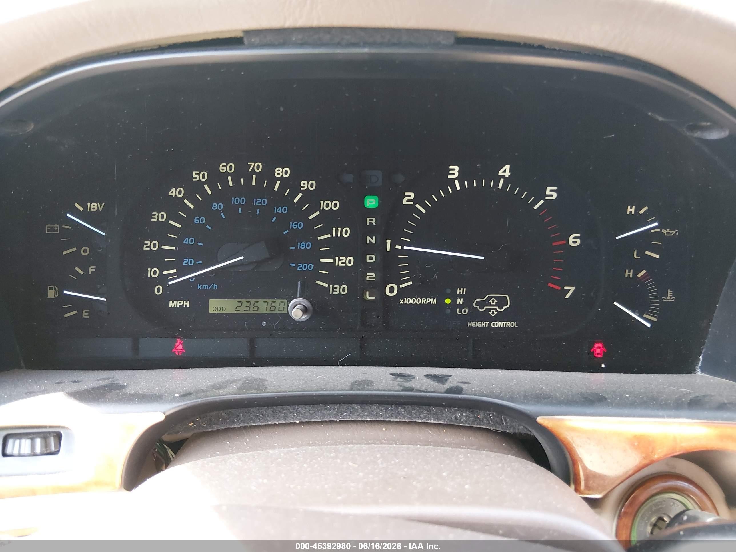 1998 Lexus Lx 470   Черный vin: JT6HT00W4W0010688