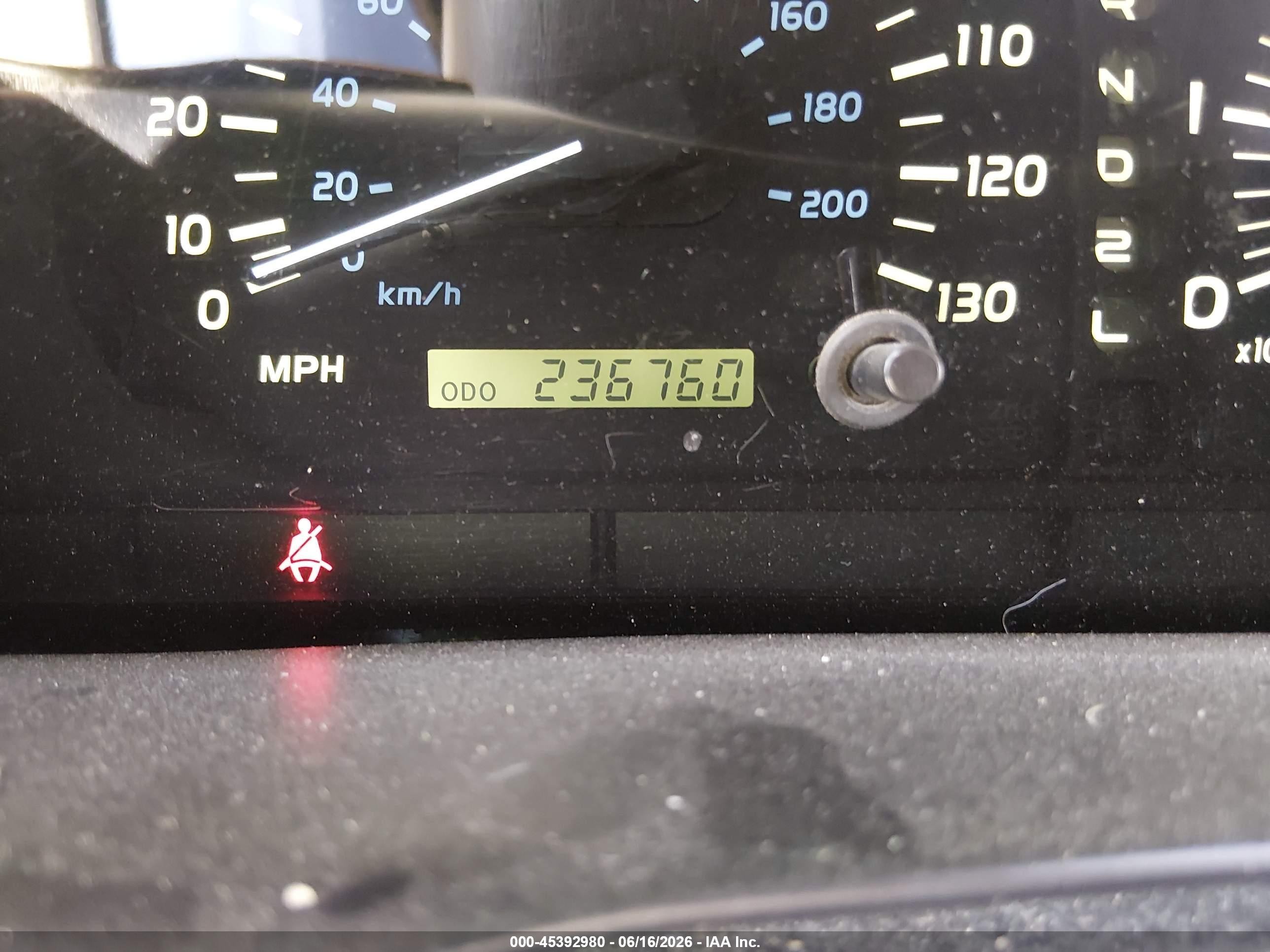 1998 Lexus Lx 470   Черный vin: JT6HT00W4W0010688