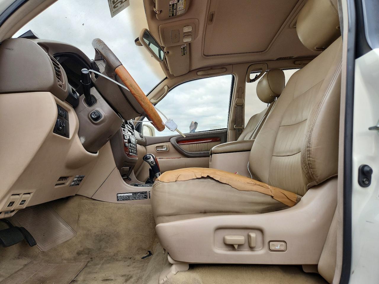 2000 Lexus Lx 470 Белый vin: JT6HT00W4Y0120384