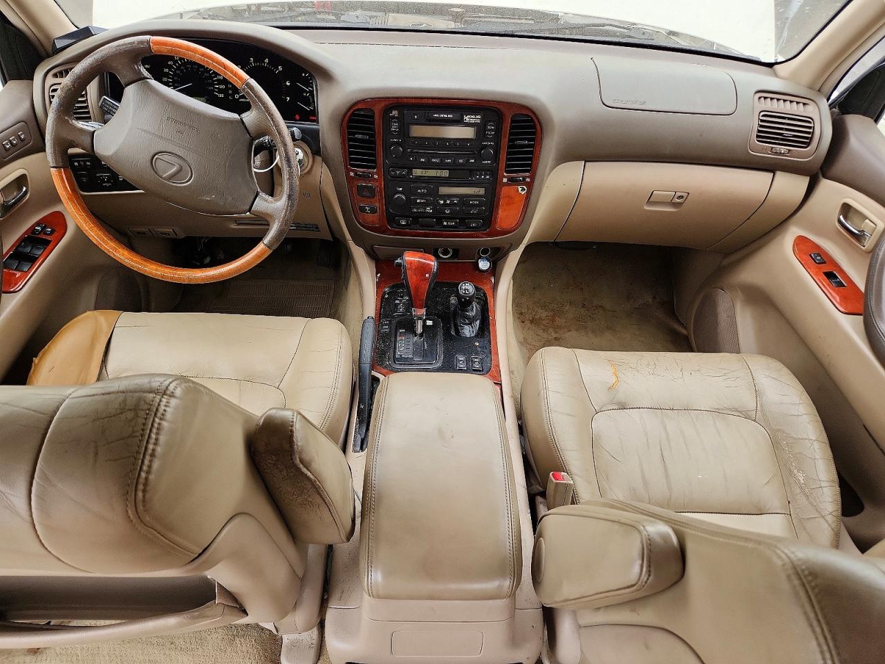 2000 Lexus Lx 470 Белый vin: JT6HT00W4Y0120384