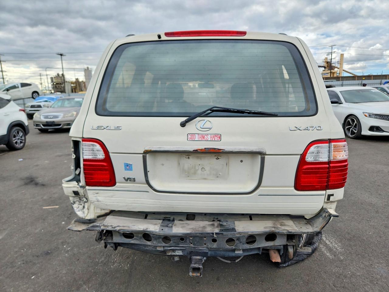 2000 Lexus Lx 470 Белый vin: JT6HT00W4Y0120384