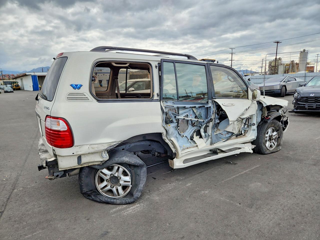 2000 Lexus Lx 470 Белый vin: JT6HT00W4Y0120384