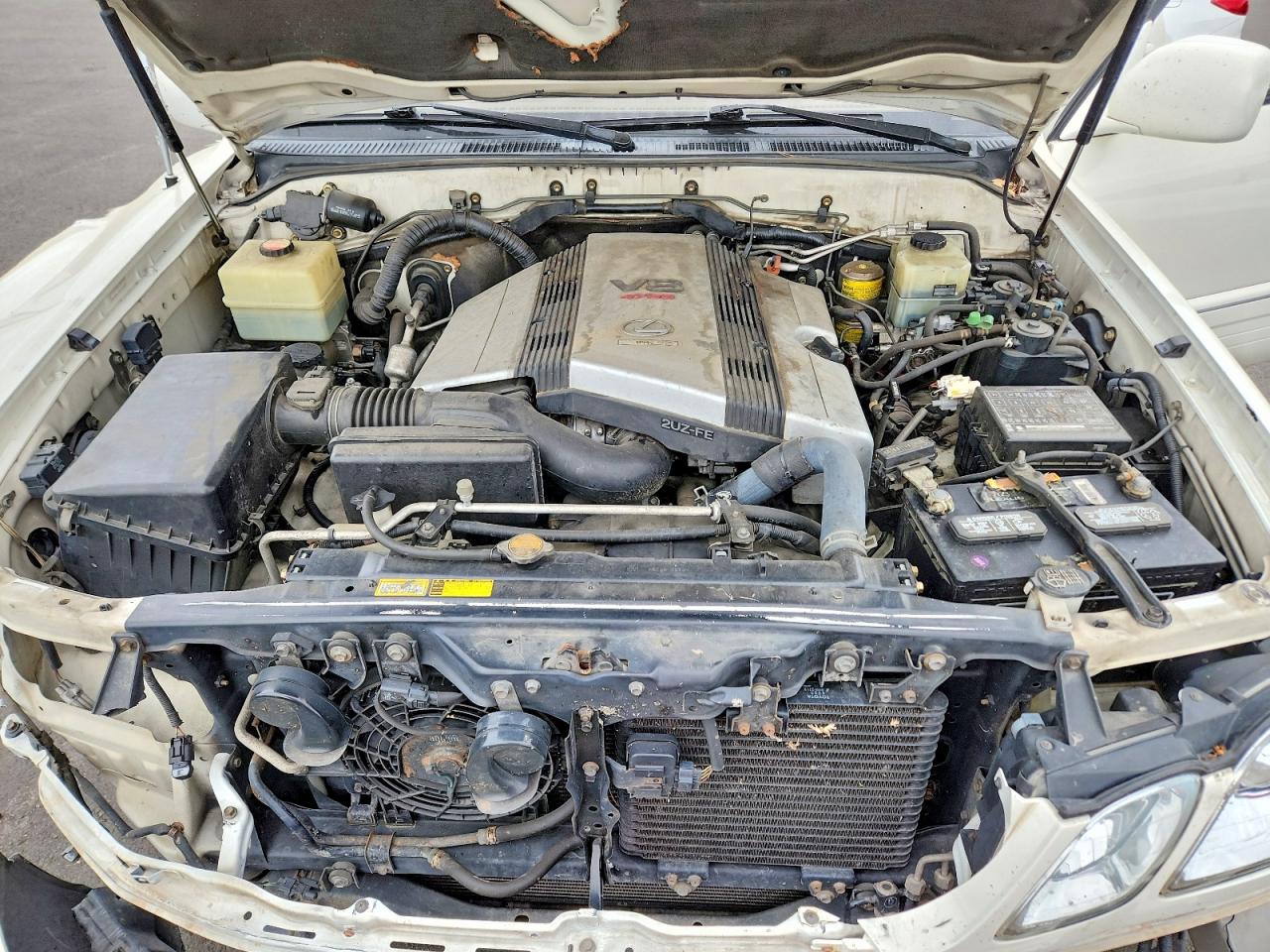 2000 Lexus Lx 470 Белый vin: JT6HT00W4Y0120384