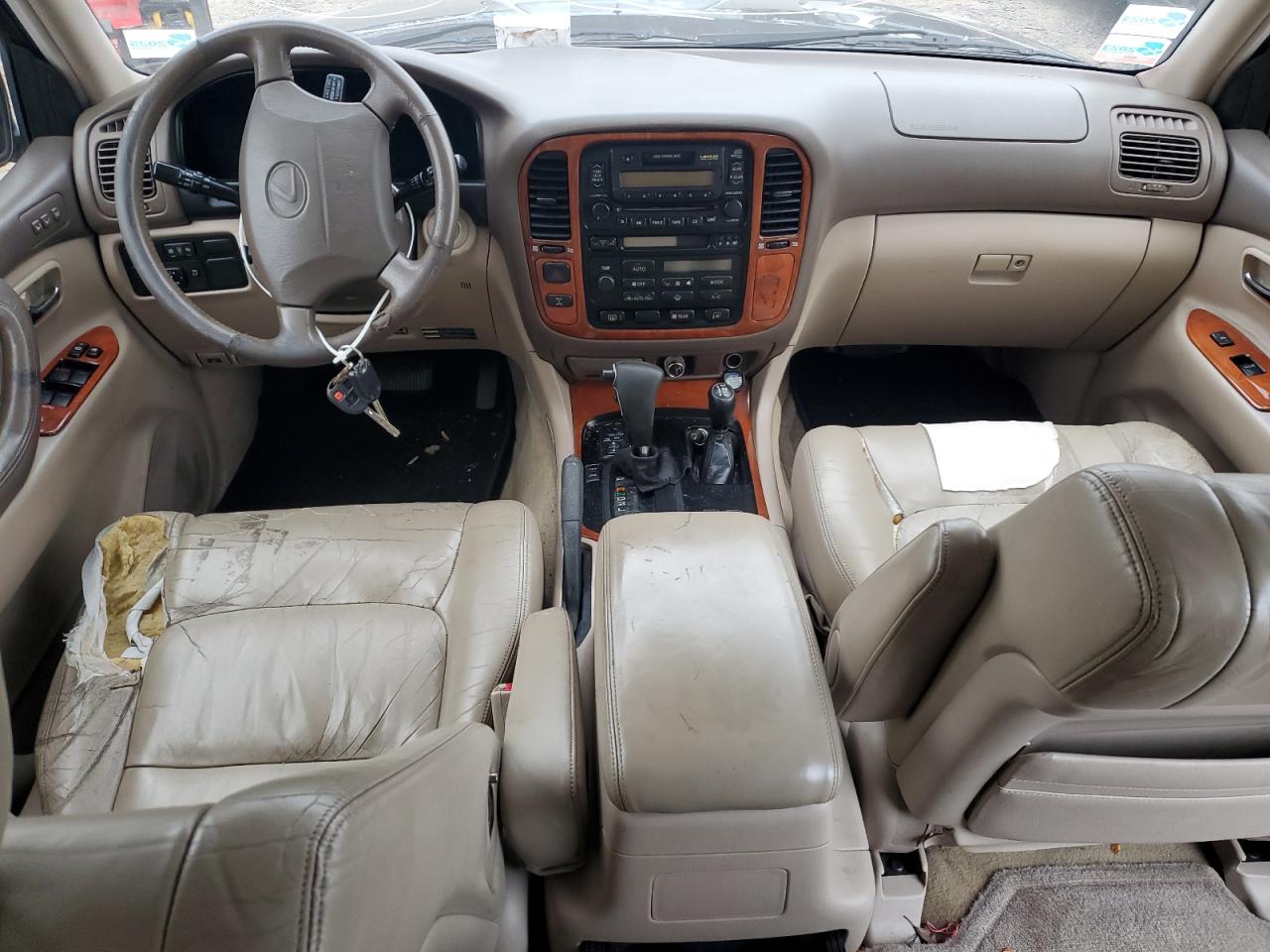 1998 Lexus Lx 470 Черный vin: JT6HT00W5W0021005