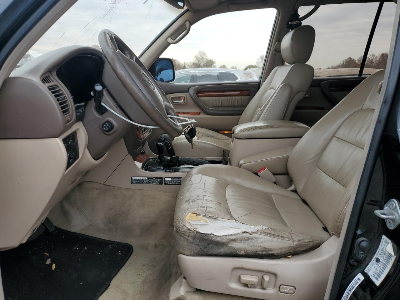 1998 Lexus Lx 470 Черный vin: JT6HT00W5W0021005
