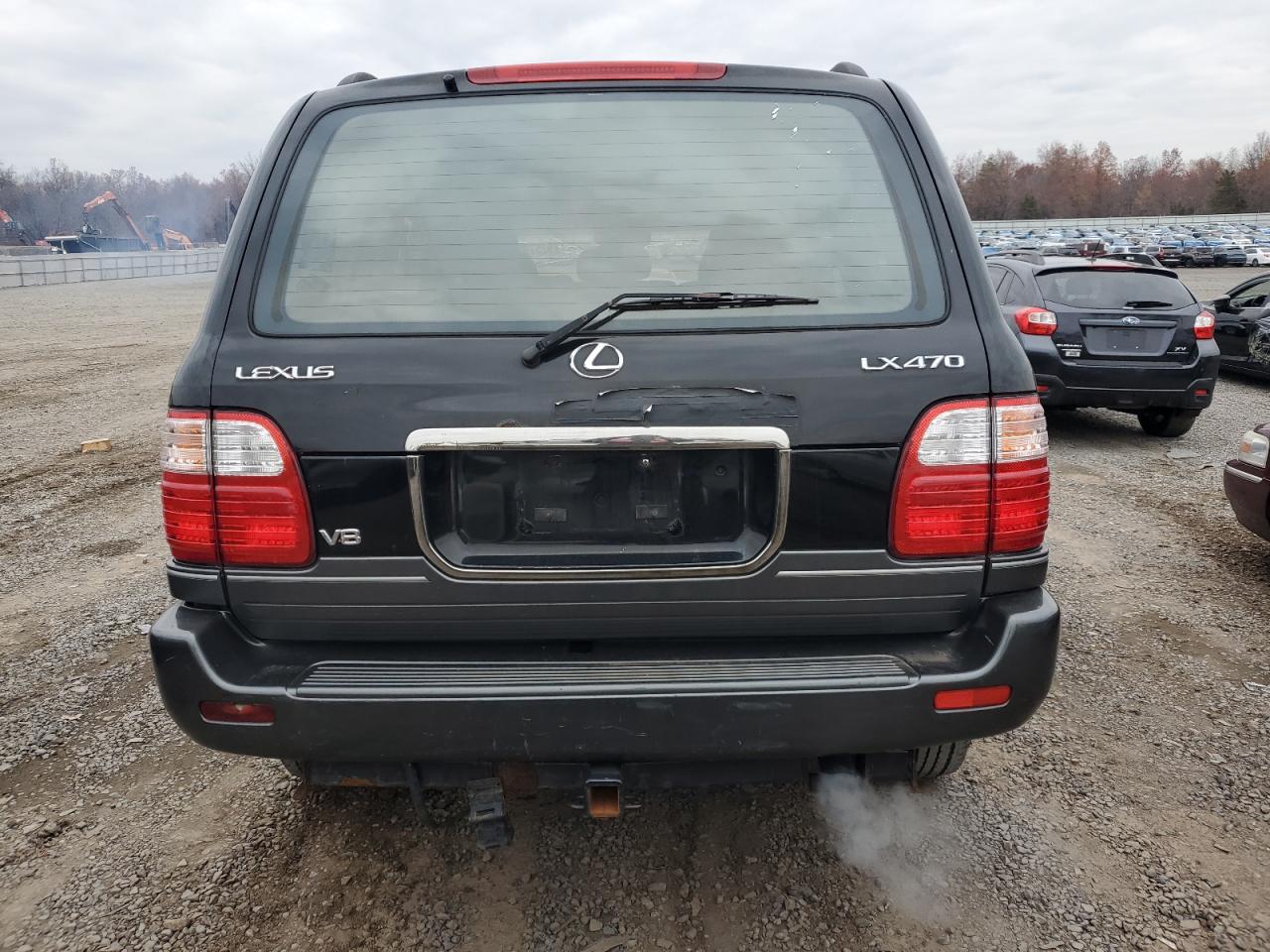 1998 Lexus Lx 470 Черный vin: JT6HT00W5W0021005