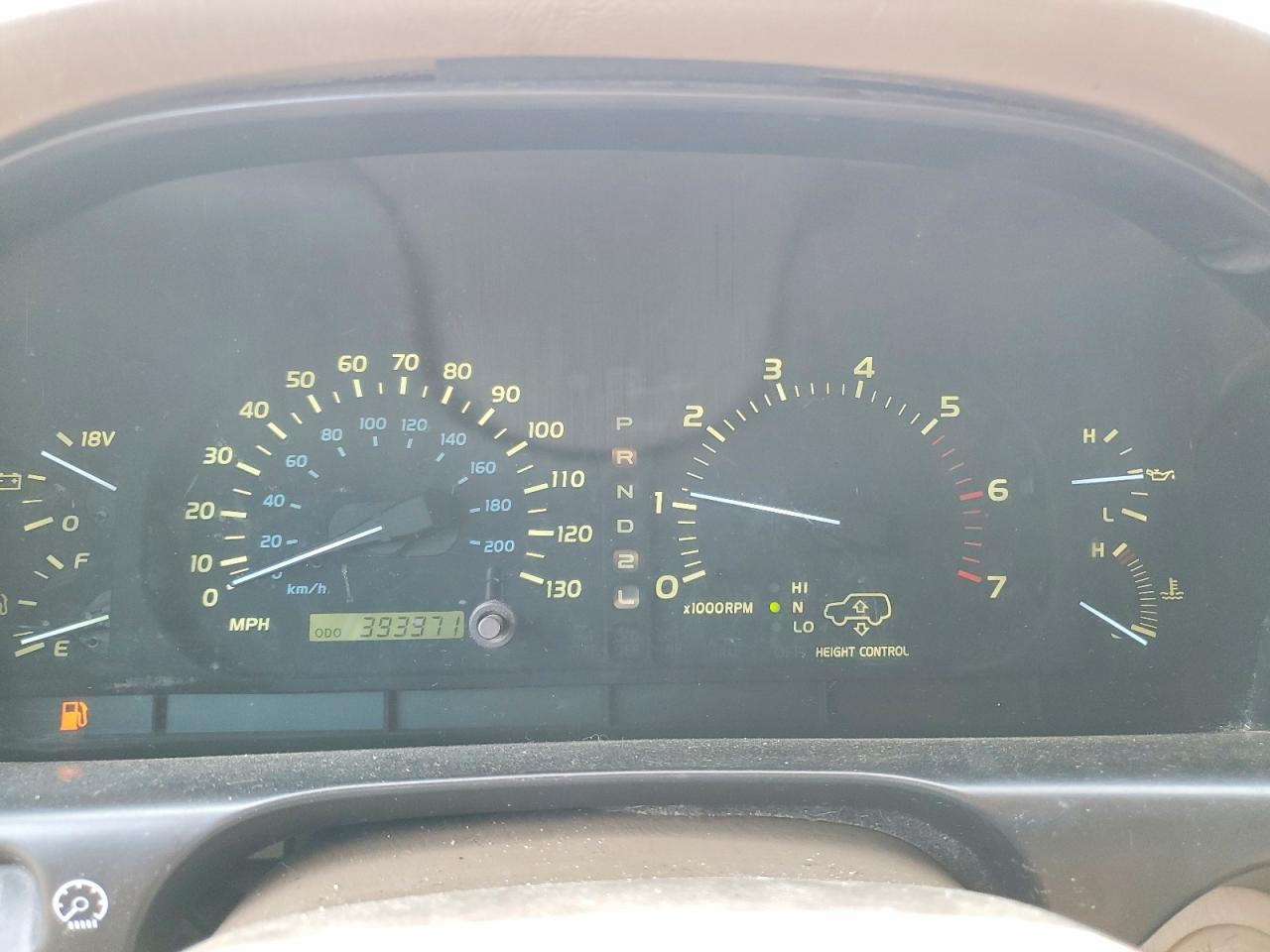 2000 Lexus Lx 470 White vin: JT6HT00W5Y0098542