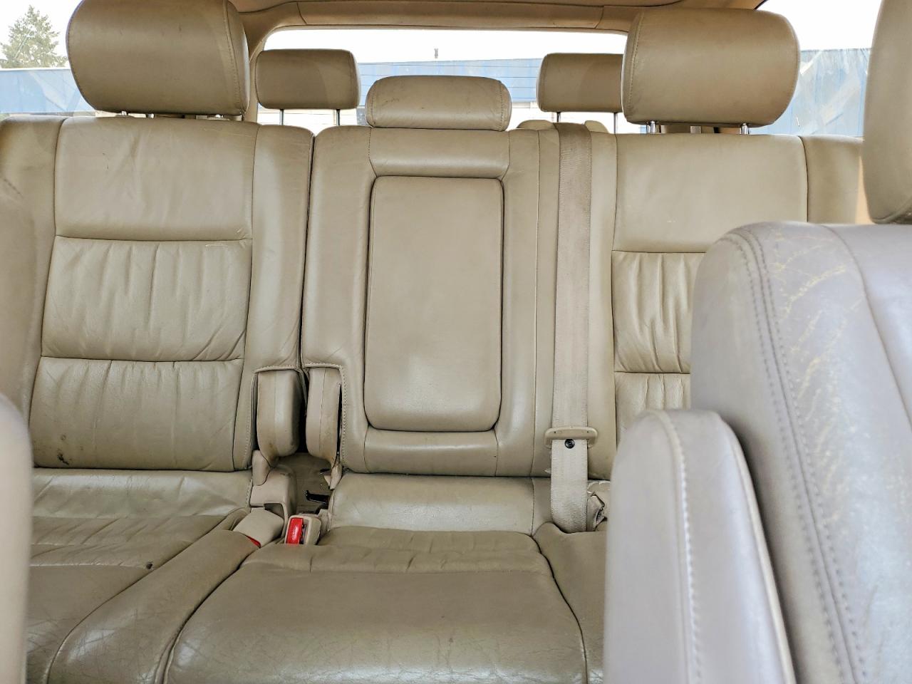 2000 Lexus Lx 470 White vin: JT6HT00W5Y0098542