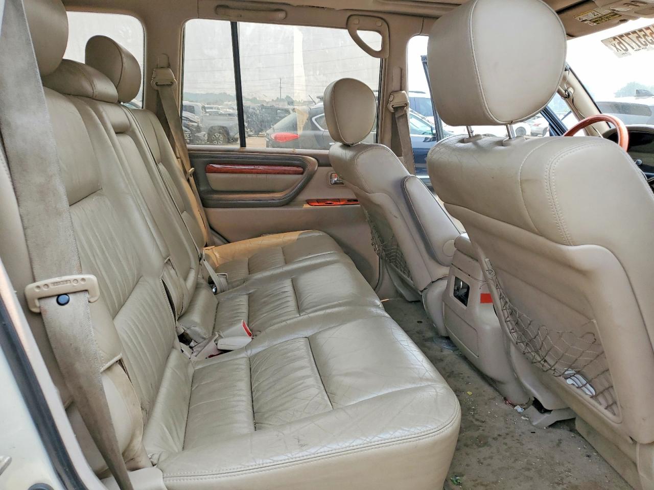 2000 Lexus Lx 470 White vin: JT6HT00W5Y0098542