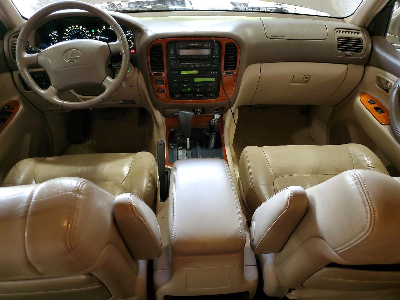 1998 Lexus Lx 470 Желто-коричневый vin: JT6HT00W6W0019327