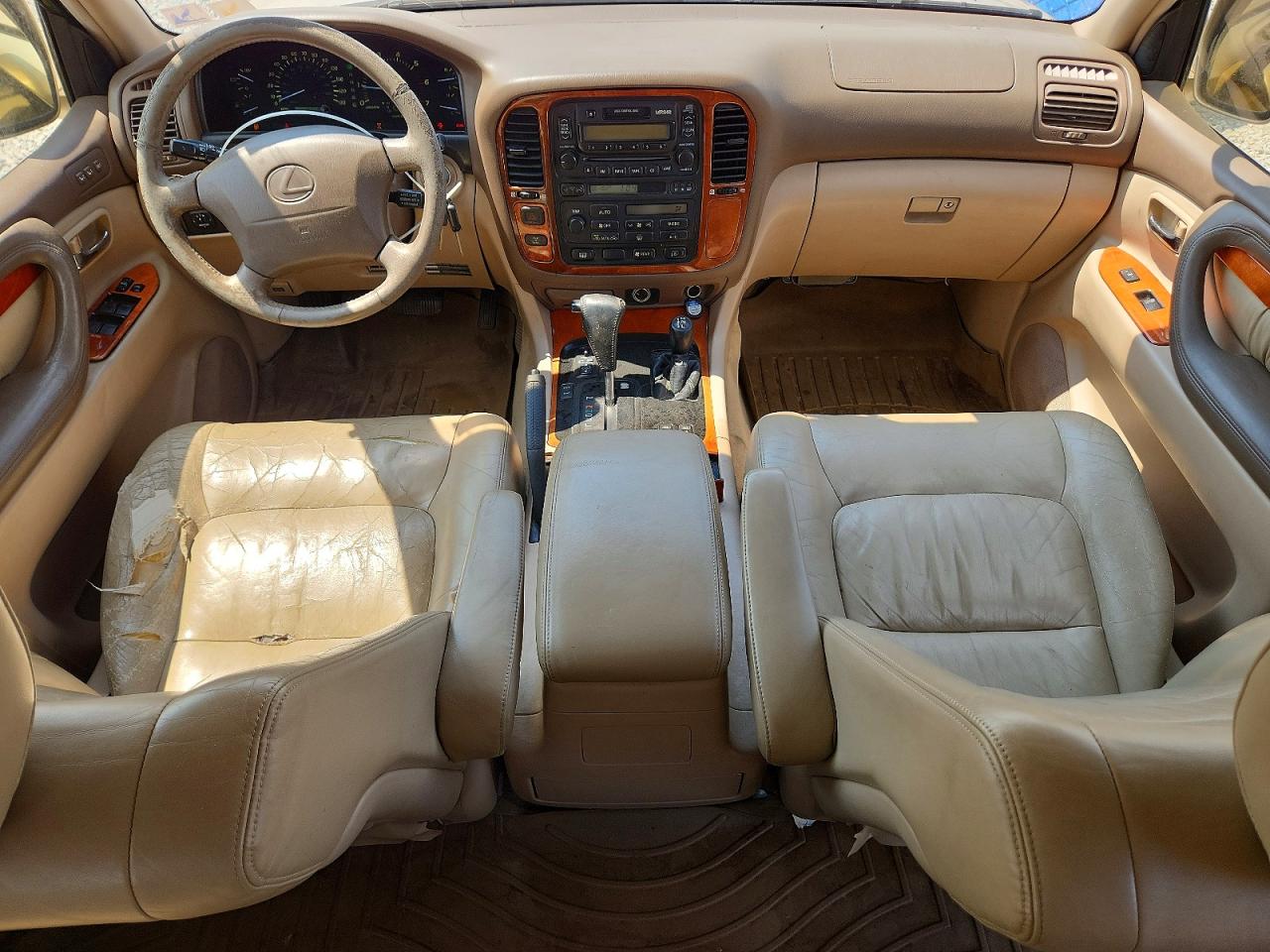 1998 Lexus Lx 470 Gold vin: JT6HT00W6W0021871