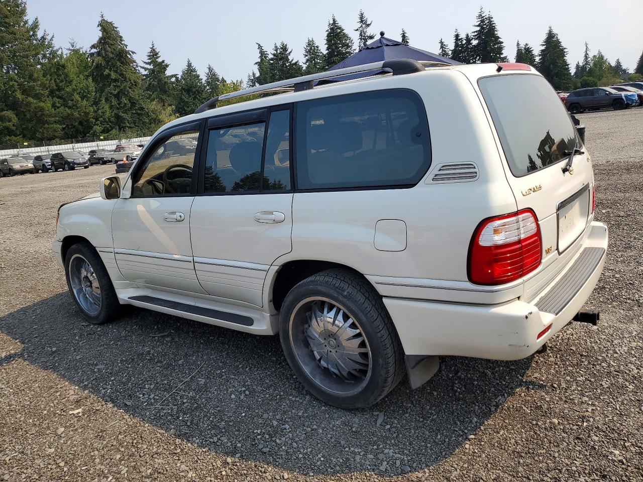 1998 Lexus Lx 470 White vin: JT6HT00W6W0024446
