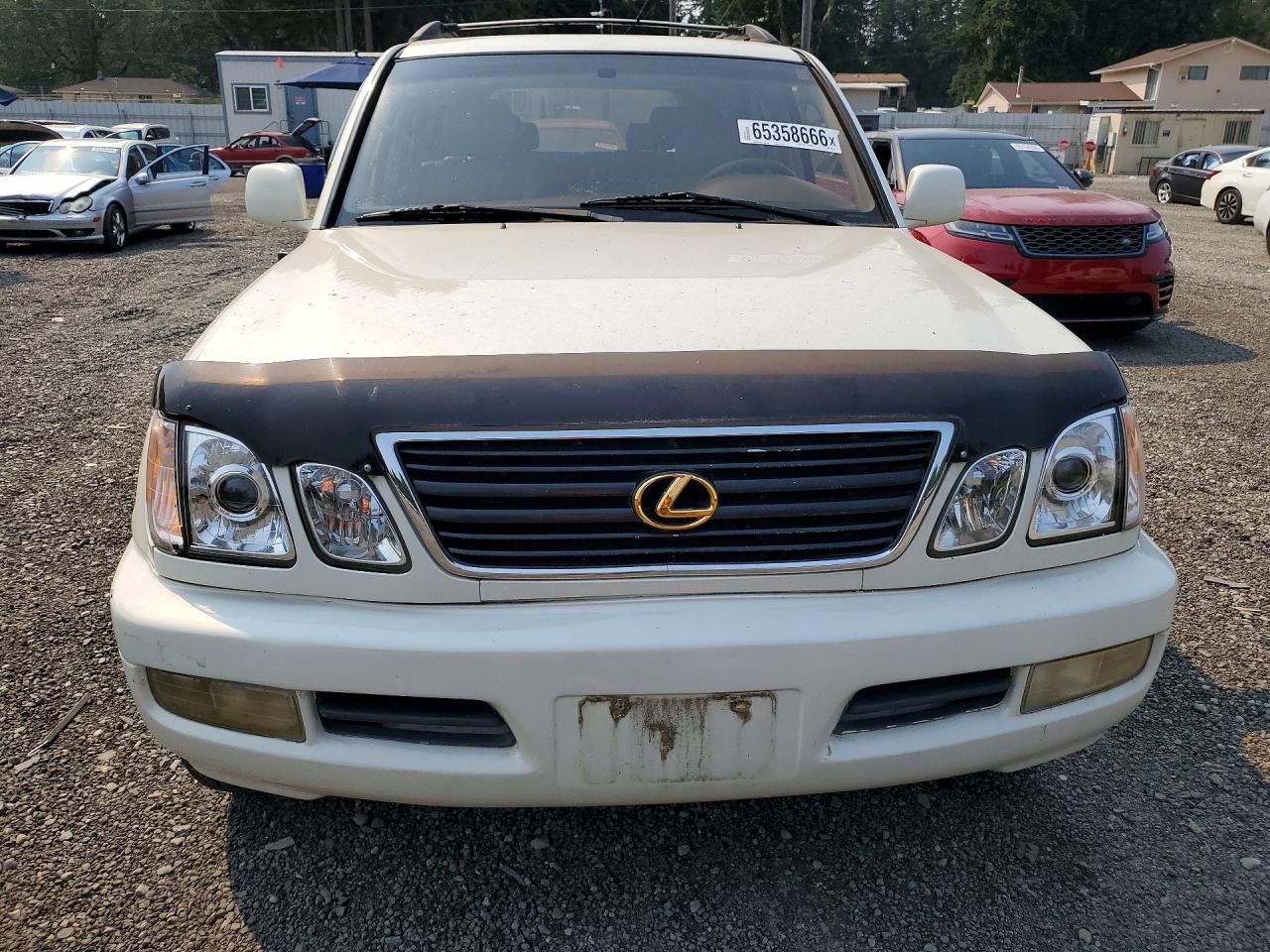 1998 Lexus Lx 470 White vin: JT6HT00W6W0024446