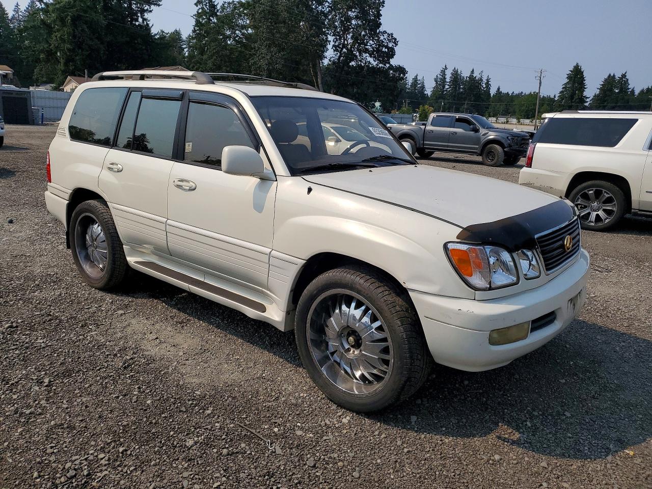 1998 Lexus Lx 470 White vin: JT6HT00W6W0024446