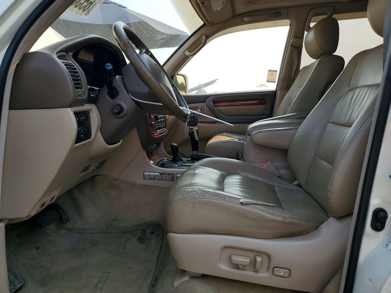 1998 Lexus Lx 470 White vin: JT6HT00W6W0024446