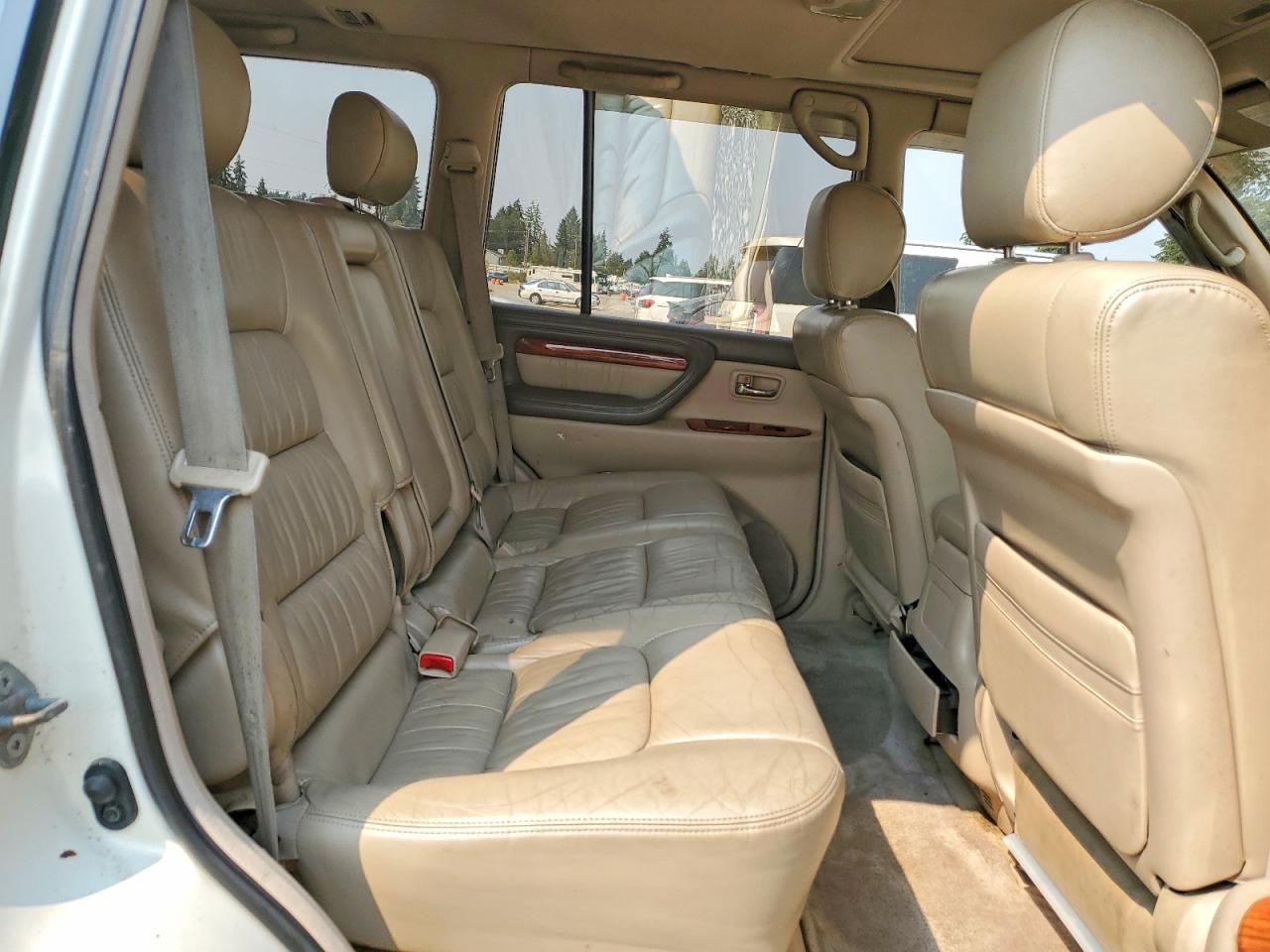 1998 Lexus Lx 470 White vin: JT6HT00W6W0024446