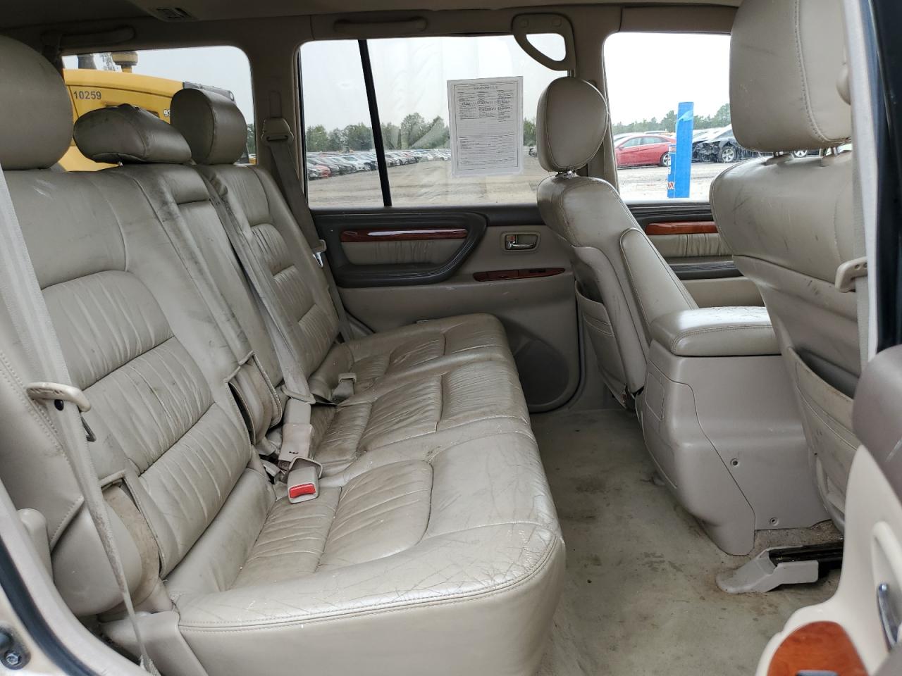1998 Lexus Lx 470 Золотой vin: JT6HT00W7W0016338
