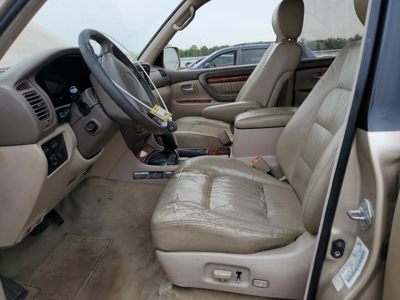 1998 Lexus Lx 470 Золотой vin: JT6HT00W7W0016338