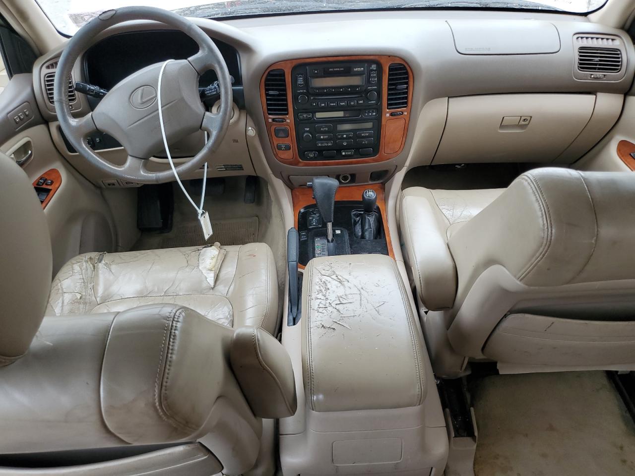 1998 Lexus Lx 470 Золотой vin: JT6HT00W7W0016338