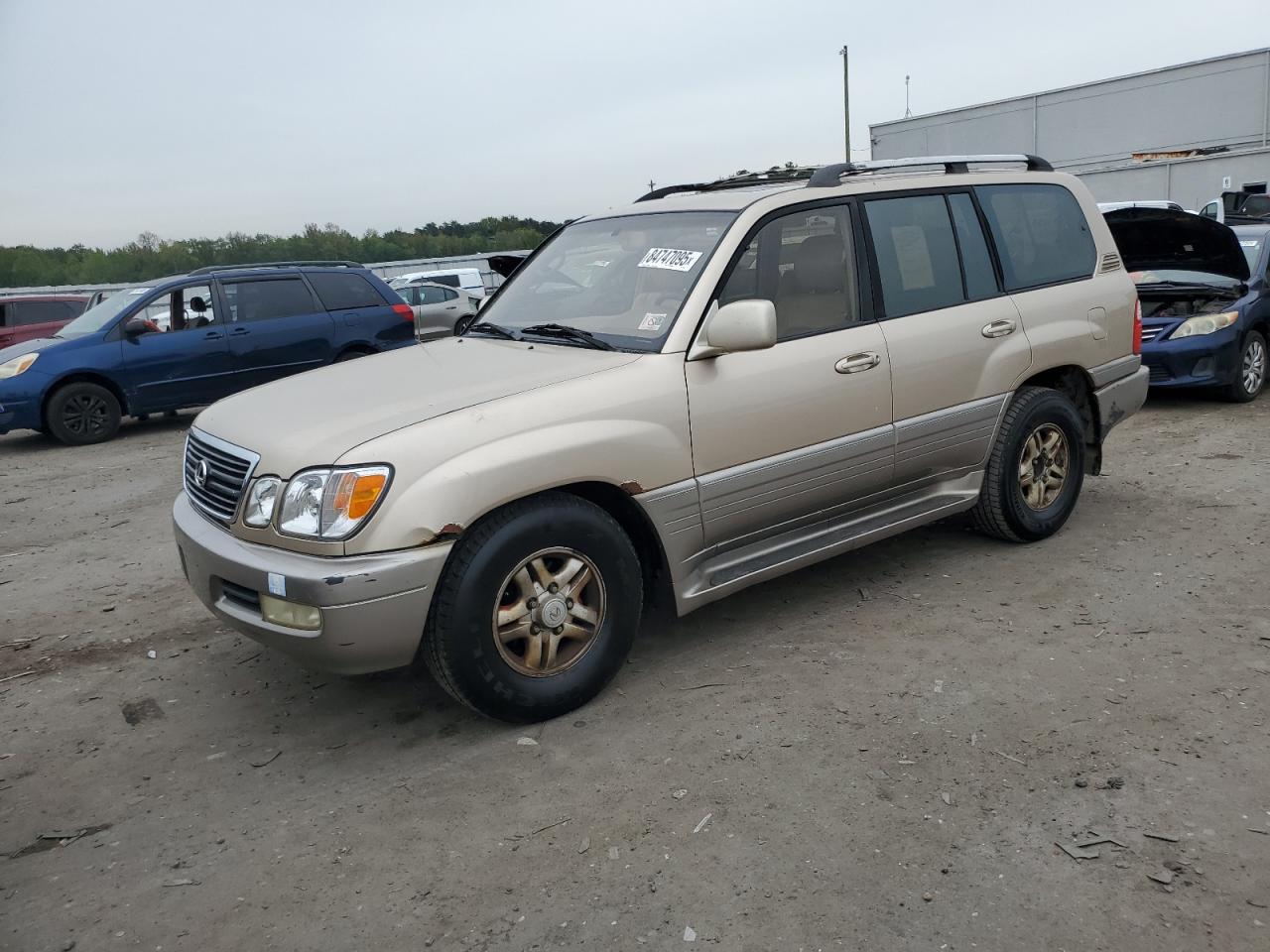 1998 Lexus Lx 470 Золотой vin: JT6HT00W7W0016338