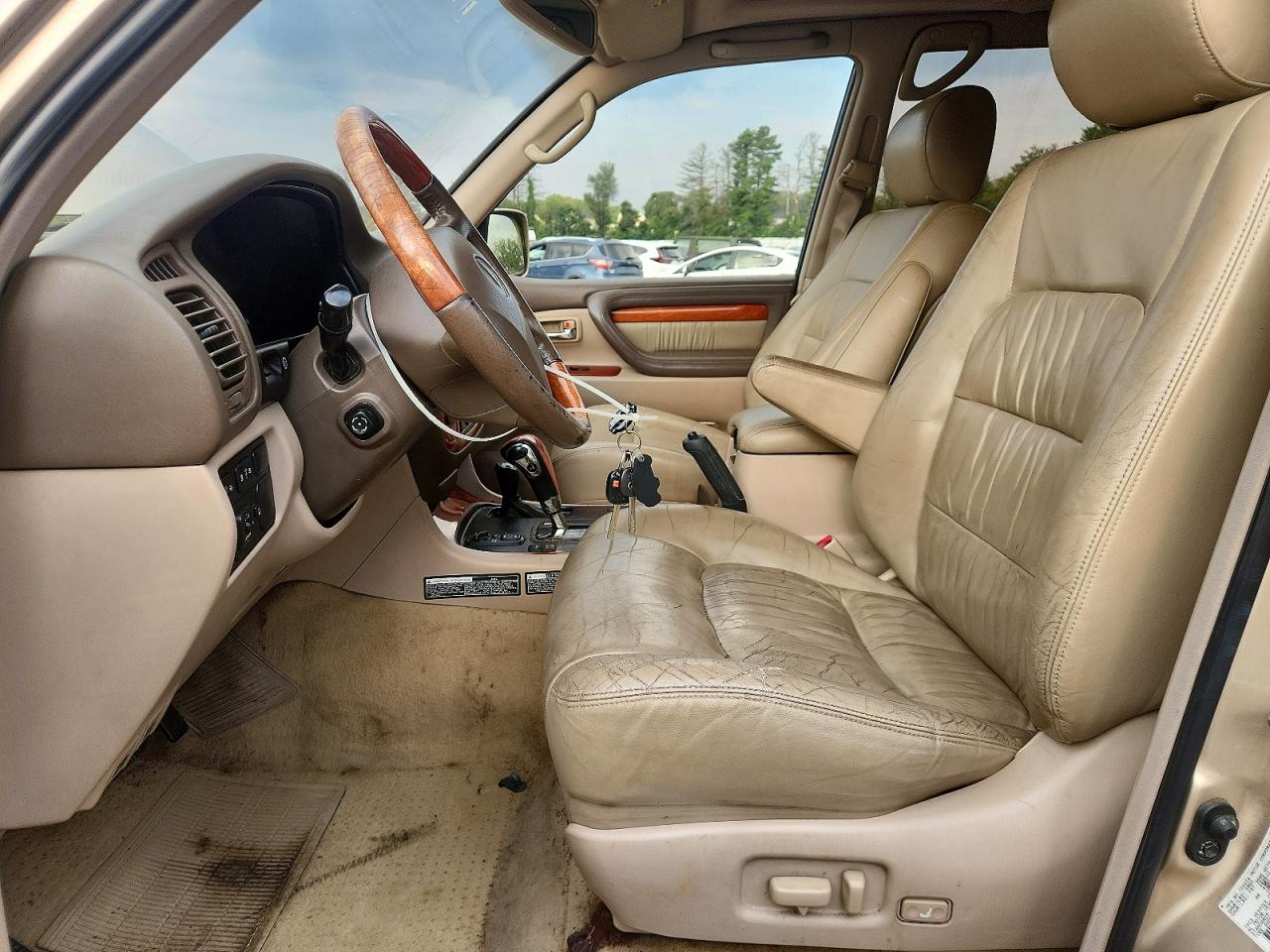 2000 Lexus Lx 470 Gold vin: JT6HT00W8Y0098566