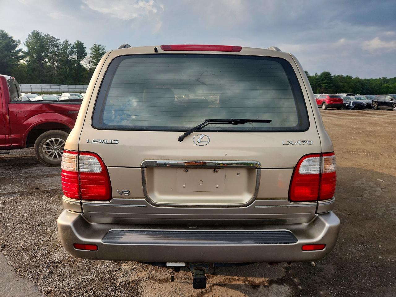 2000 Lexus Lx 470 Gold vin: JT6HT00W8Y0098566