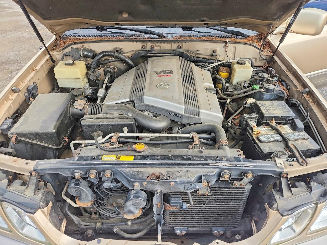 2000 Lexus Lx 470 Gold vin: JT6HT00W8Y0098566