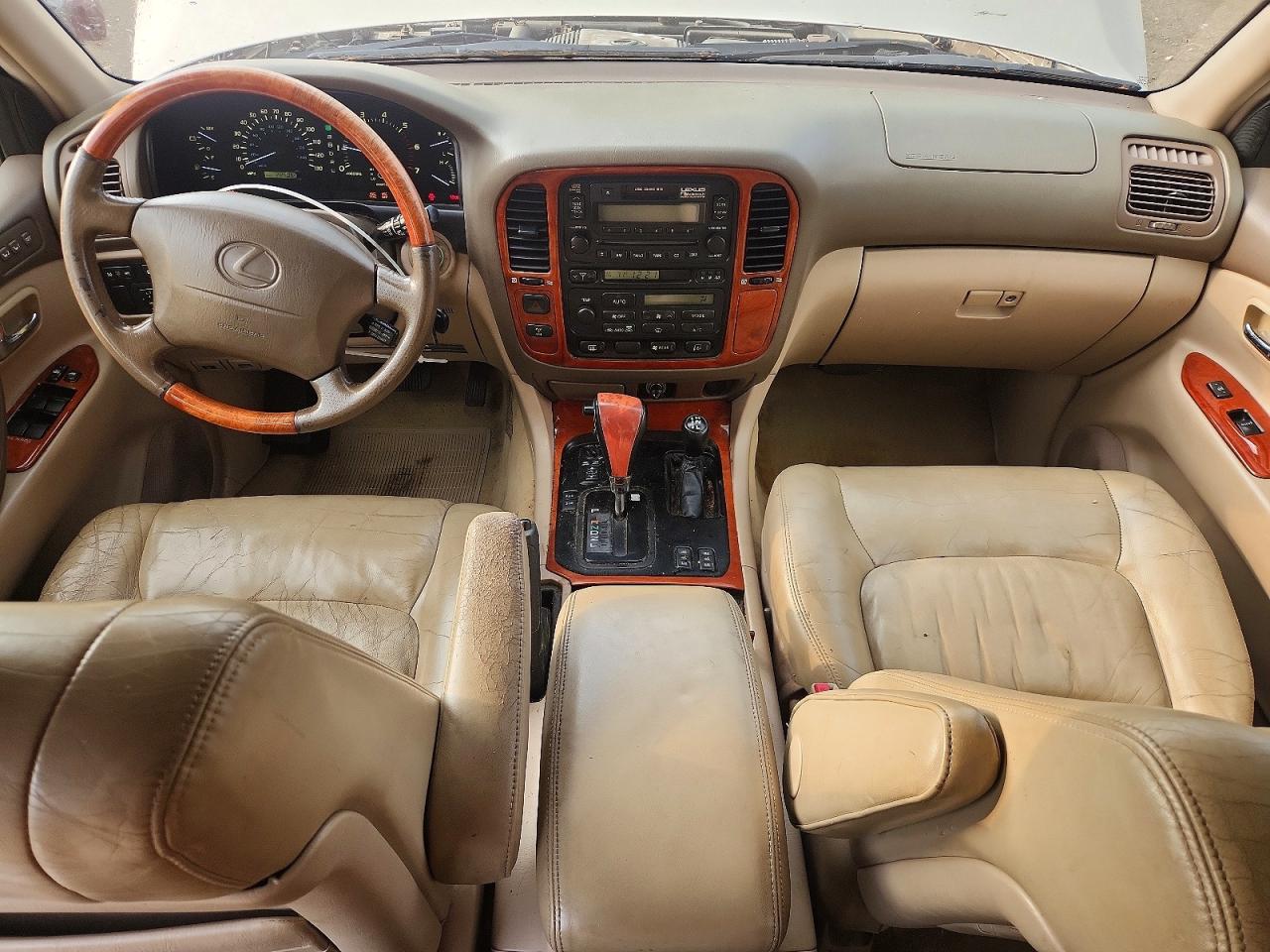 2000 Lexus Lx 470 Gold vin: JT6HT00W8Y0098566