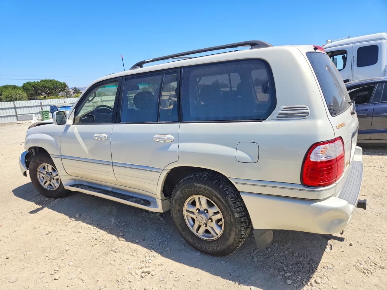 2000 Lexus Lx 470 White vin: JT6HT00W8Y0104981