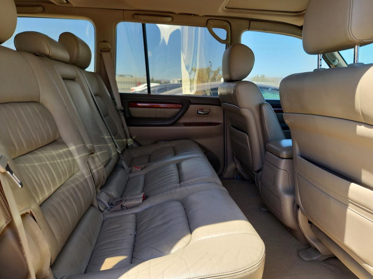 2000 Lexus Lx 470 White vin: JT6HT00W8Y0104981