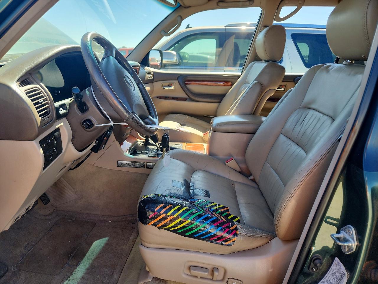 1998 Lexus Lx 470 Green vin: JT6HT00W9W0005731