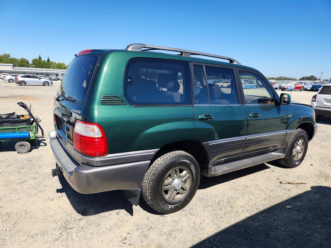 1998 Lexus Lx 470 Green vin: JT6HT00W9W0005731