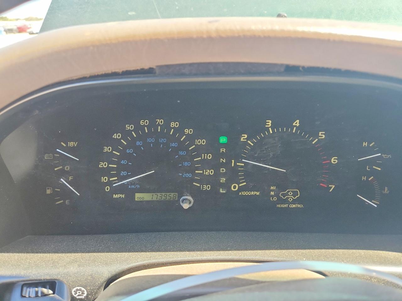1998 Lexus Lx 470 Green vin: JT6HT00W9W0005731