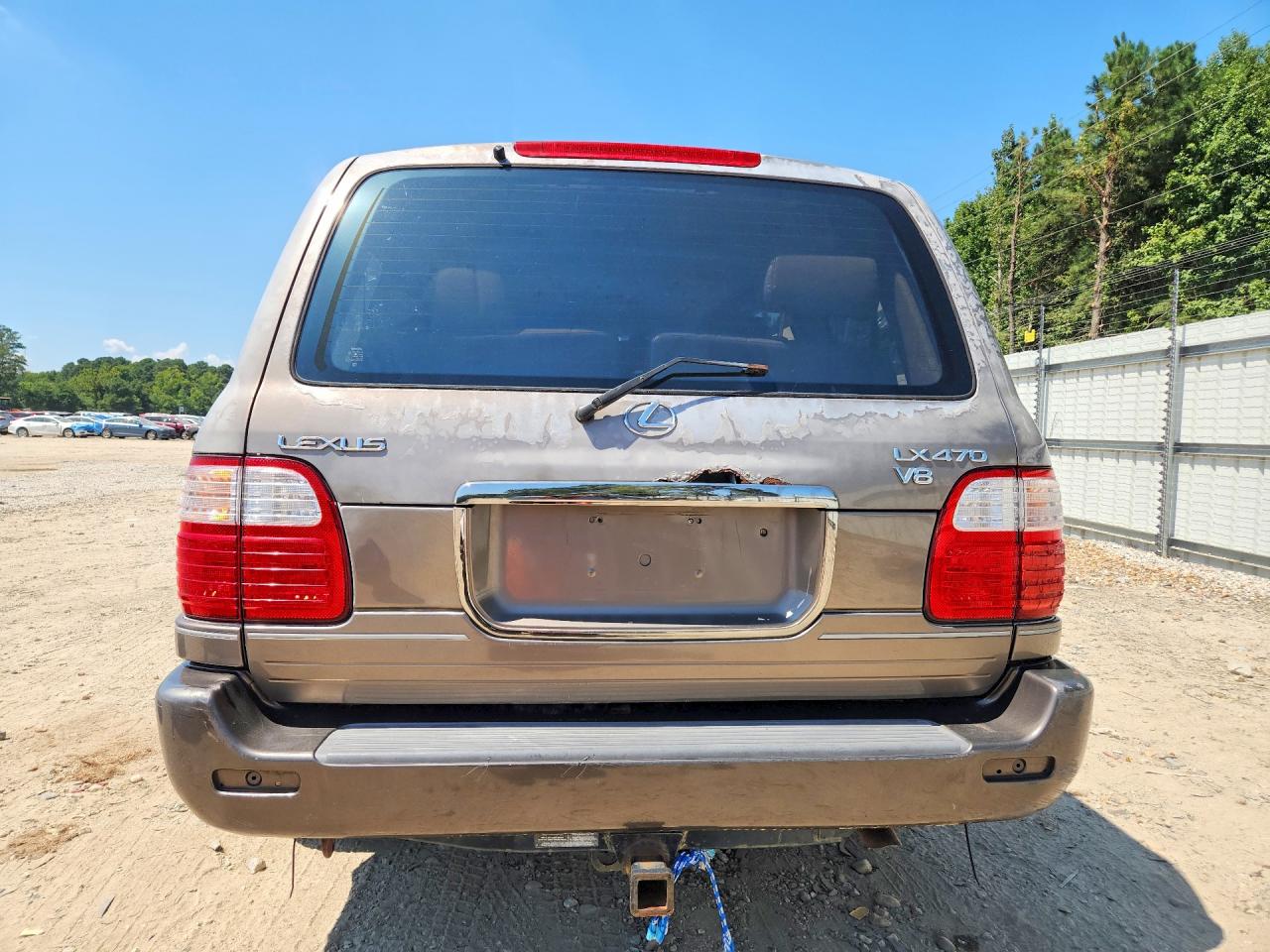 1998 Lexus Lx 470 Gray vin: JT6HT00W9W0020195