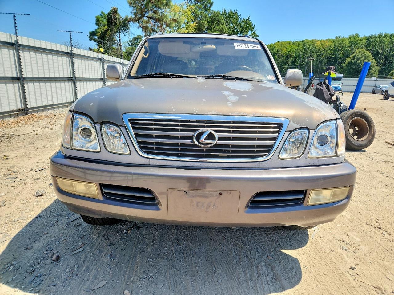 1998 Lexus Lx 470 Gray vin: JT6HT00W9W0020195