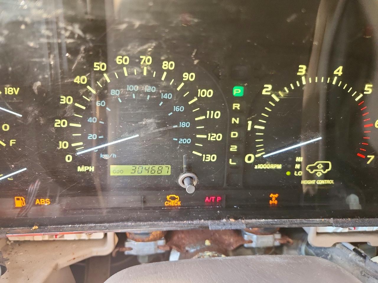 1998 Lexus Lx 470 Gray vin: JT6HT00W9W0020195