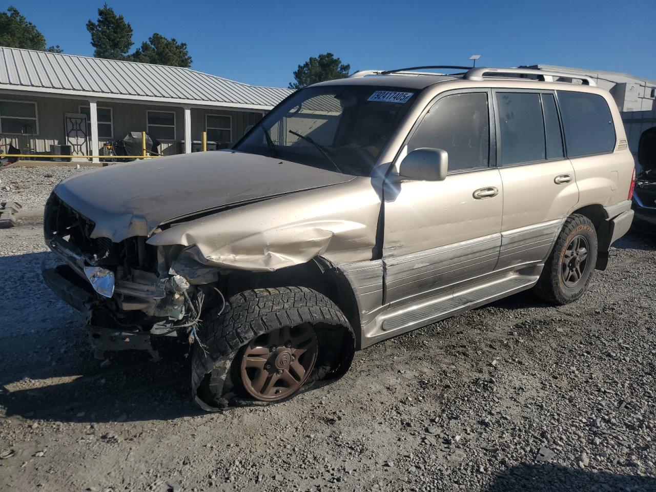 1998 Lexus Lx 470 Gold vin: JT6HT00WXW0009402