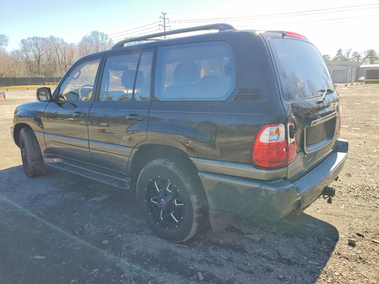 1999 Lexus Lx 470 Base Black vin: JT6HT00WXX0038187