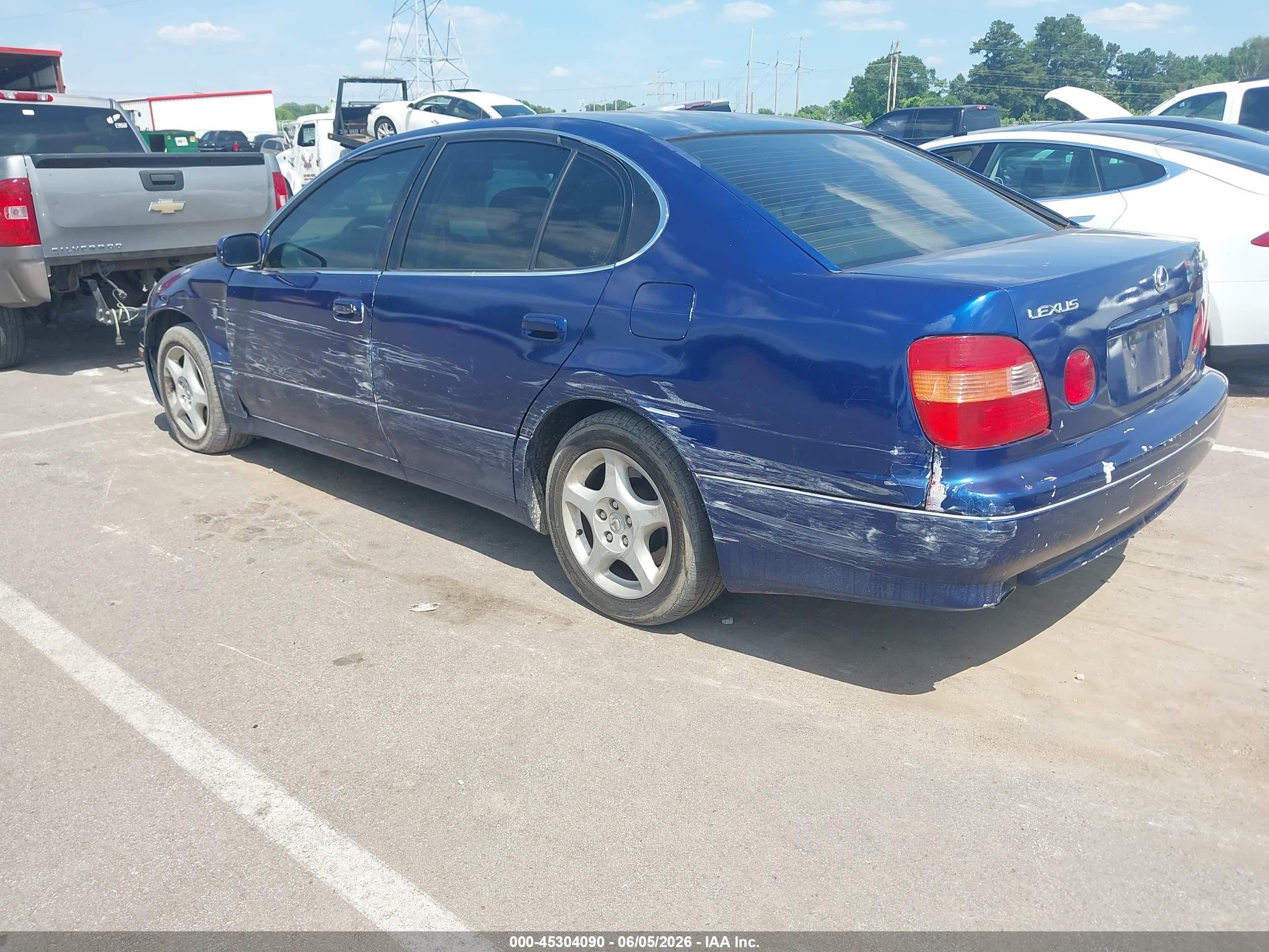 1998 Lexus Gs 300 Blue vin: JT8BD68S1W0003471